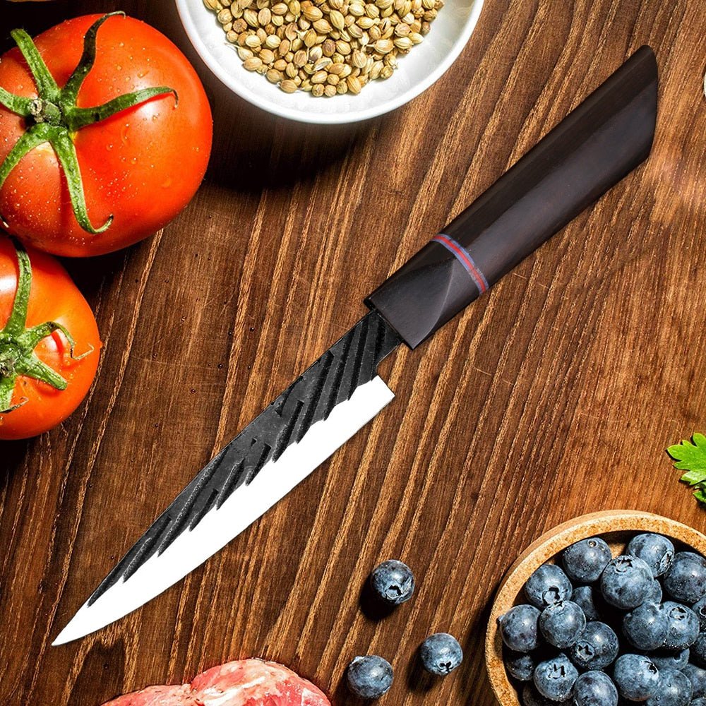 Haru Ebony Handle Knife set