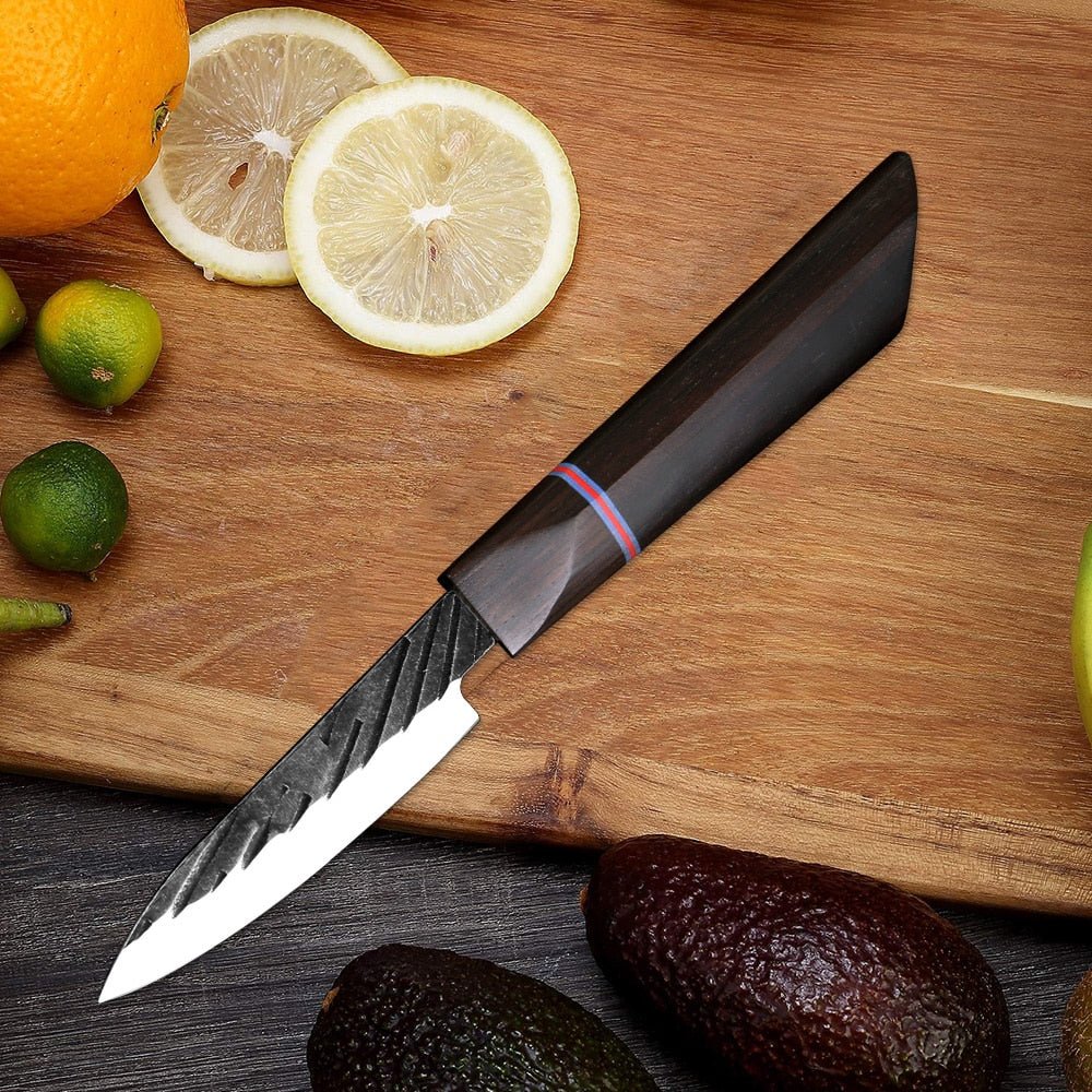 Haru Ebony Handle Knife set