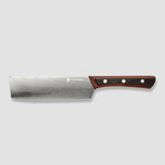Yuhi 6-Piece Damascus-Pattern Kitchen Knife Set with Pakkawood Handles & Gift Box