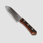 Yuhi 6-Piece Damascus-Pattern Kitchen Knife Set with Pakkawood Handles & Gift Box